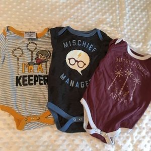3-6 Month Harry Potter Baby Bodysuit